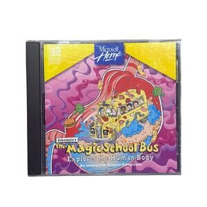 Microsoft - The Magic School Bus - explores the human body PC Game Scholastic